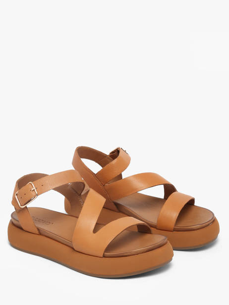 Sandals In Leather Inuovo Orange accessoires 96001CCN other view 1