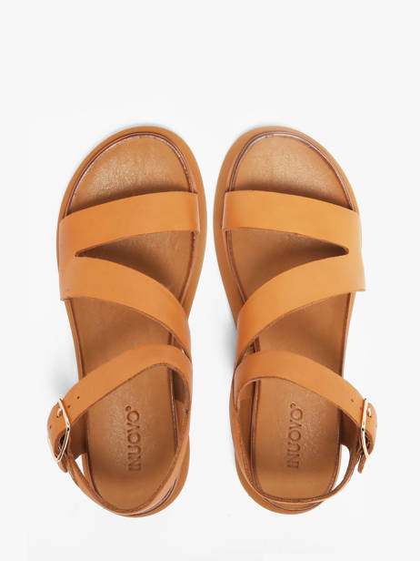 Sandals In Leather Inuovo Orange accessoires 96001CCN other view 3