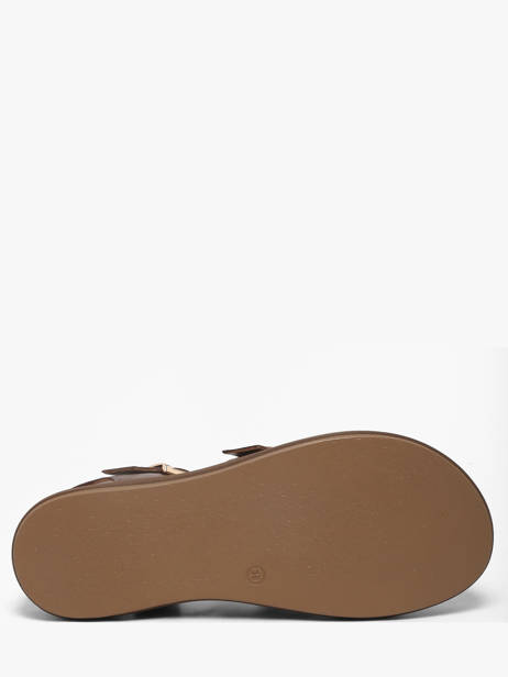 Sandals In Leather Inuovo Brown accessoires 96046PRN other view 4