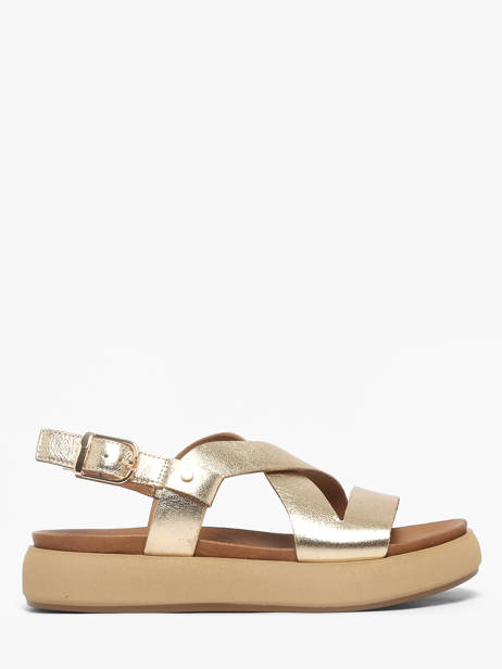 Sandals In Leather Inuovo Gold accessoires 96063GLD