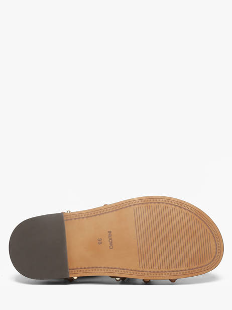Sandals In Leather Inuovo Brown accessoires 51002CTN other view 4