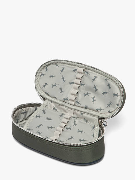 Trousse 1 Compartiment Cameleon Bleu vintage urban PLUM vue secondaire 2