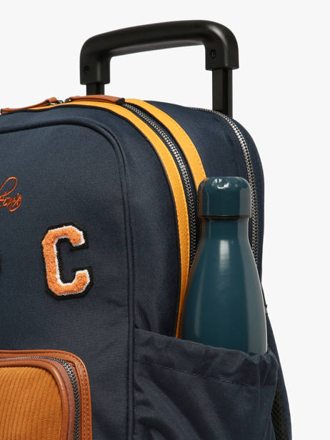 2-compartment Wheeled Schoolbag Vintage Urban Cameleon Blue vintage urban SR40 other view 5