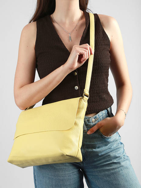 Shoulder Bag Soft Miniprix Yellow soft MD5231 other view 1