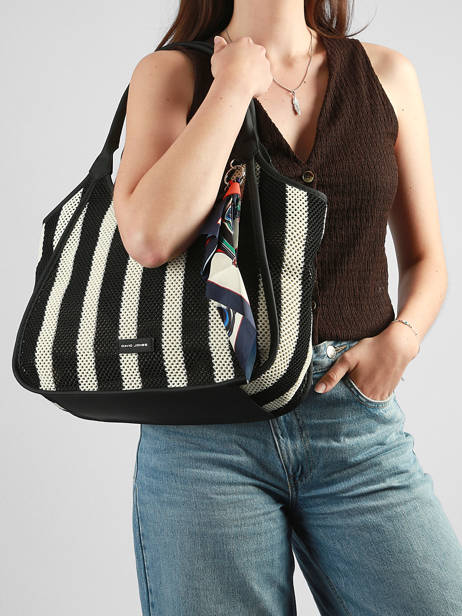 Shoulder Bag Calvi David jones Black calvi CM8442 other view 1