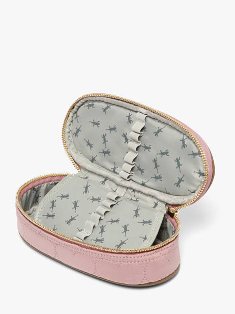 1-compartment Vintage Fantasy Pencil Pouch Cameleon Pink vintage fantasy PLUM other view 2