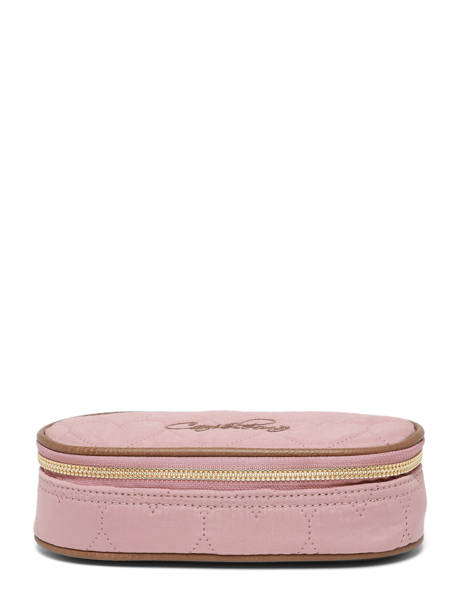 1-compartment Vintage Fantasy Pencil Pouch Cameleon Pink vintage fantasy PLUM other view 4