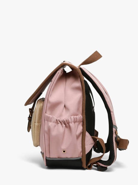 1 Compartment Backpack Vintage Fantasy Cameleon Pink vintage fantasy SD30 other view 1