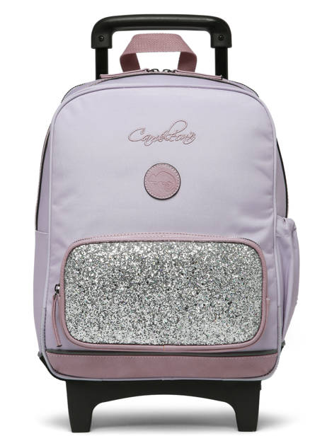 2-compartment Wheeled Schoolbag Vintage Fantasy Cameleon Violet vintage fantasy SR40 other view 6