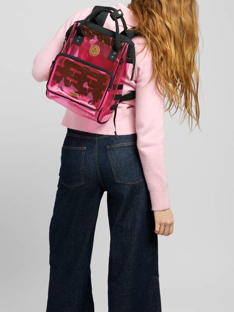 Adventurer Small - Minibackpack Cabaia Pink adventurer S other view 1