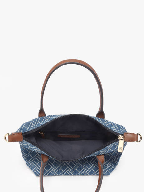 Crossbody Bag Popette Cotton Tommy hilfiger Blue popette AW18612 other view 3