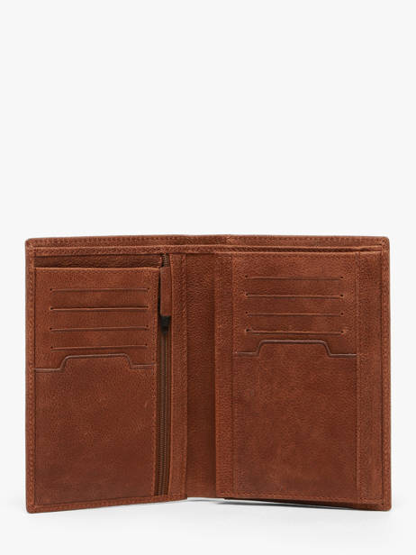 Wallet Leather Serge blanco Brown brooklyn BRO21021 other view 1