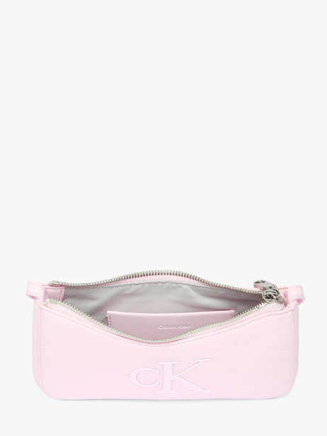 Shoulder Bag Bold Monogram Calvin klein jeans Pink bold monogram 4F1125G other view 3