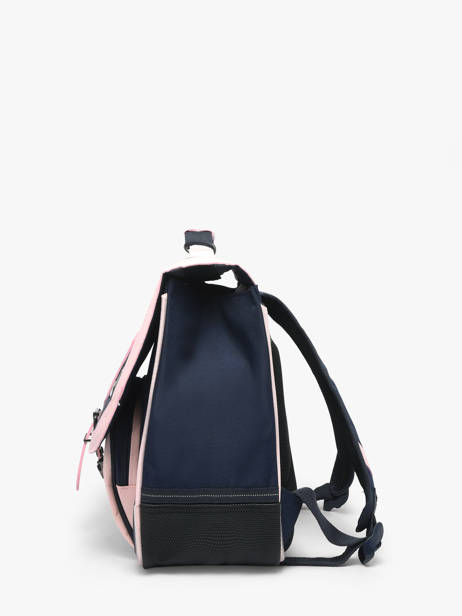 1 Compartment Satchel Tann's Blue les fantaisies f 35253 other view 2