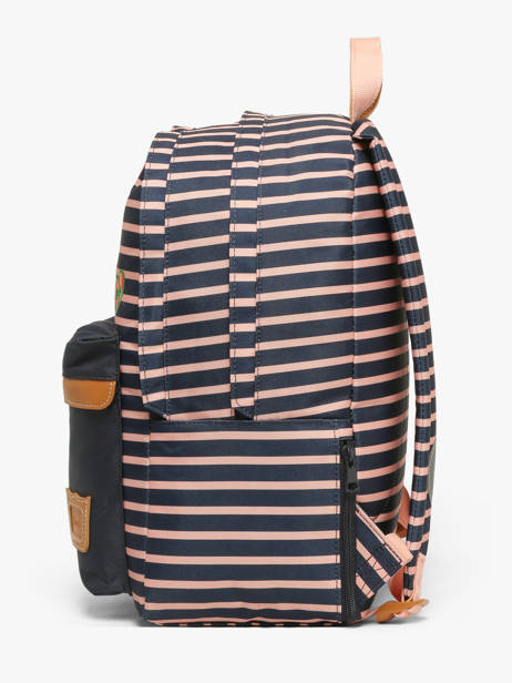 2-compartment Backpack Tann's Blue armor lux 63175 other view 2