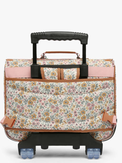 2-compartment Wheeled Satchel Tann's Multicolor les fantaisies f 26422611 other view 5