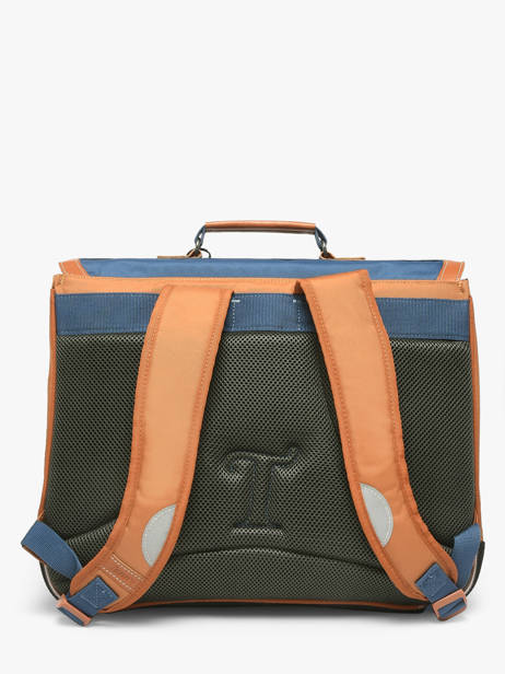 2-compartment Satchel Tann's Blue les fantaisies g 41128 other view 4