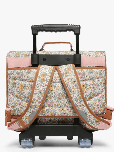 2-compartment Wheeled Satchel Tann's Multicolor les fantaisies f 26432611 other view 4