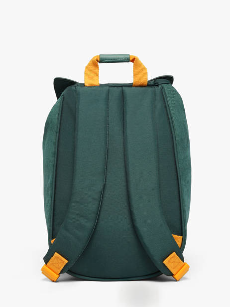 Mini Backpack Tann's Green ecole des tann's 645121 other view 4