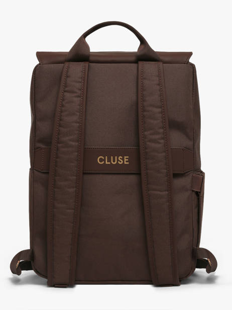 Sac à Dos Nuitée Cluse Marron backpack CX036 vue secondaire 4