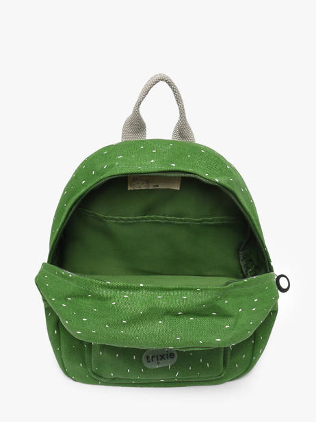 Mini Backpack 1 Compartment Trixie Green animals 90 other view 3