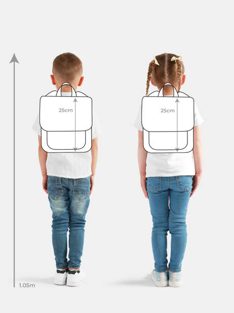 Mini Backpack Tann's Blue les fantaisies g 61208 other view 1