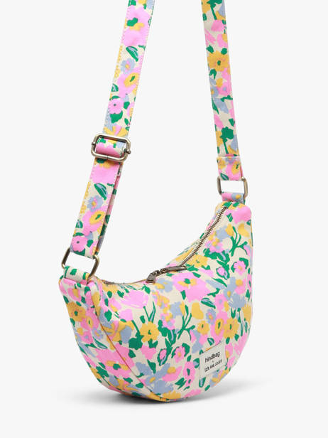 Sac Bandoulière Waj Coton Hindbag Multicolore waj WJ vue secondaire 1