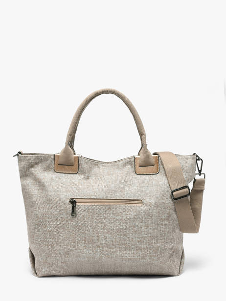 Sac Porté Main Star Polyester Ines de laure Gris star 1685161 vue secondaire 2