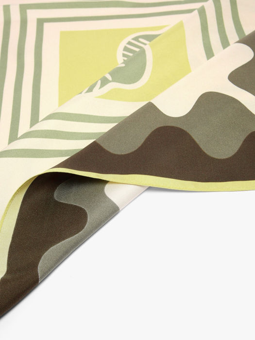 Longchamp Soie gots Scarf Multicolor