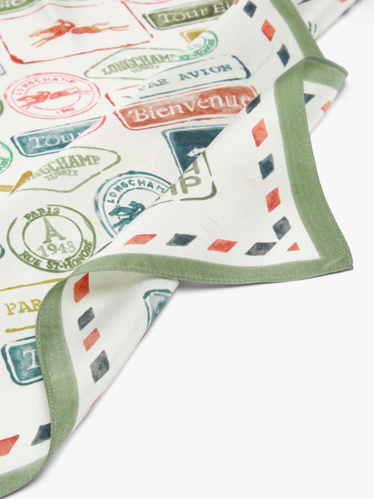 Longchamp Soie gots Scarf Multicolor