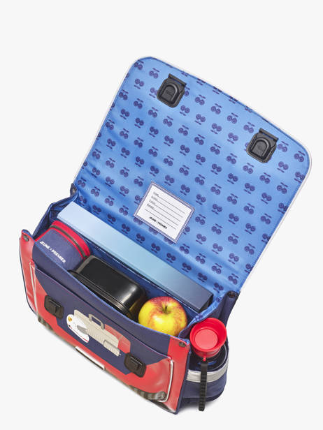 2-compartment Satchel Jeune premier Blue daydream boys B other view 3