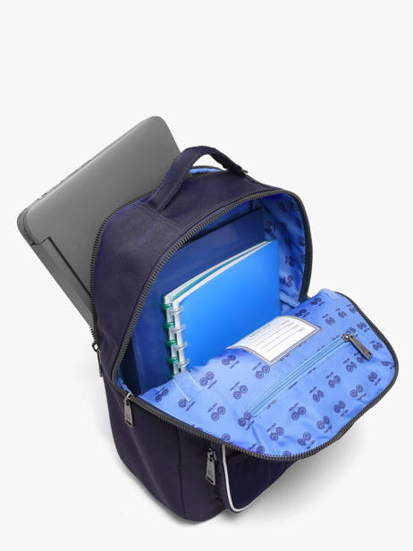 1 Compartment Backpack Jeune premier Blue daydream boys B other view 3