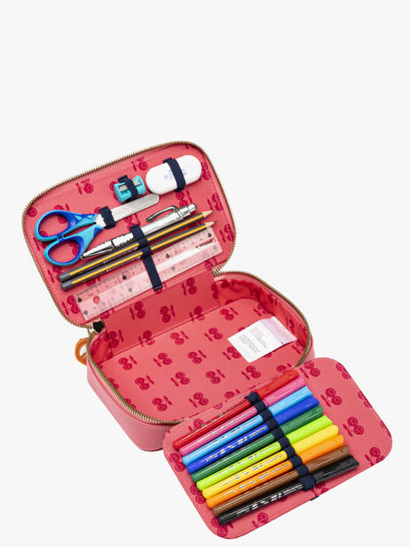 1 Compartment Pouch Jeune premier Pink daydream girls G other view 3