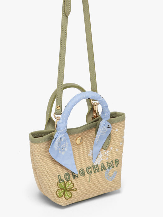 Longchamp Le panier pliage envol Handbag Green