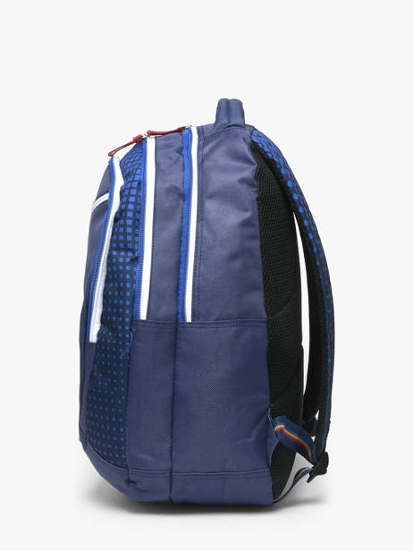 3-compartment Backpack Fc barcelone Blue barca 25BF2043 other view 2
