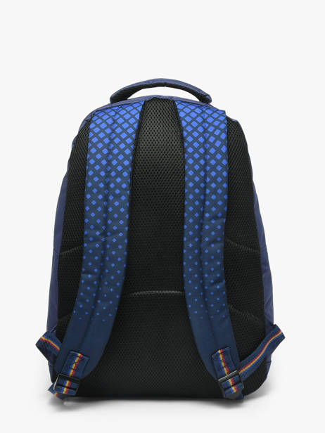 3-compartment Backpack Fc barcelone Blue barca 25BF2043 other view 4
