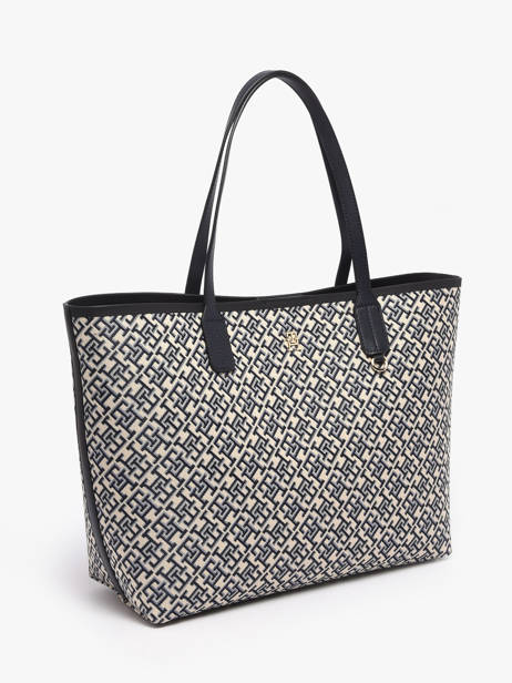 Sac Porté épaule Th Icon Polyester Recyclé Tommy hilfiger Bleu th icon AW18889 vue secondaire 1