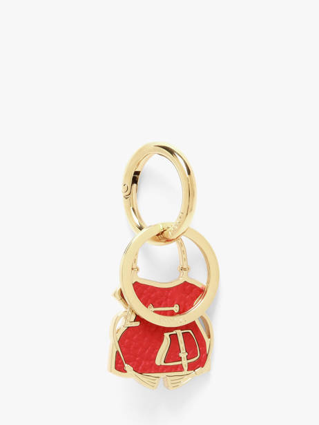 Porte-clefs Lancel Rouge 150 ans A14214