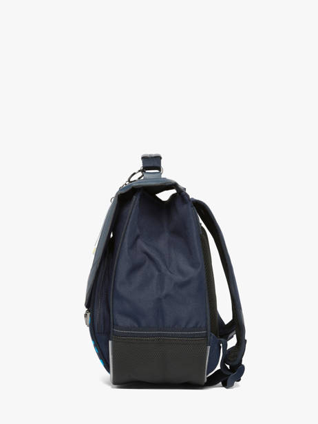 Cartable 1 Compartiment Tann's Bleu les fantaisies g 45151 vue secondaire 2