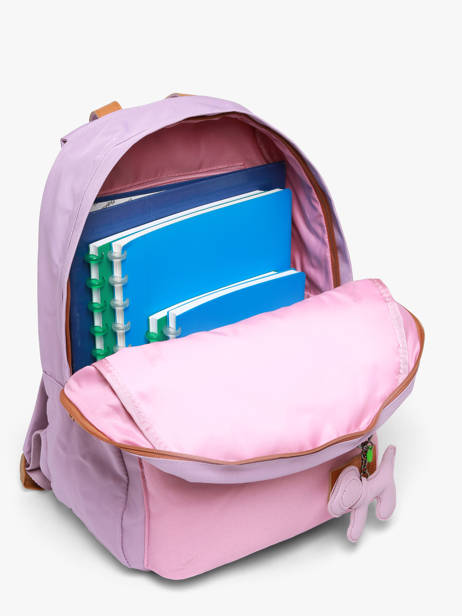1 Compartment Backpack Tann's Violet les fantaisies f 62195 other view 3