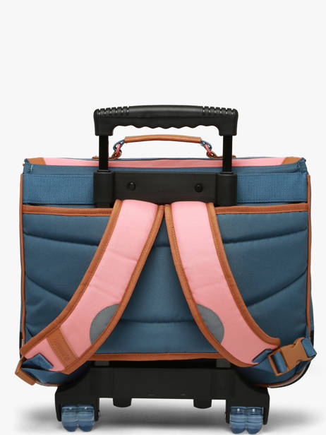 Cartable à Roulettes 2 Compartiments Tann's Rose les fantaisies f 43146 vue secondaire 4