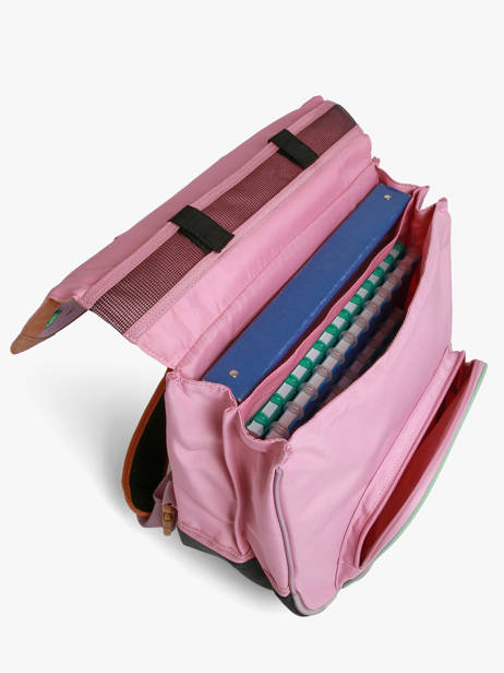 Cartable à Roulettes 2 Compartiments Tann's Violet les fantaisies f 42195 vue secondaire 3