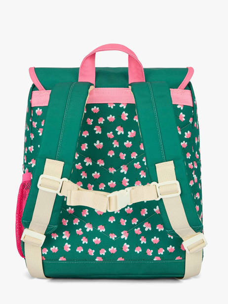 Backpack Hello hossy Green cool kids S6 other view 4