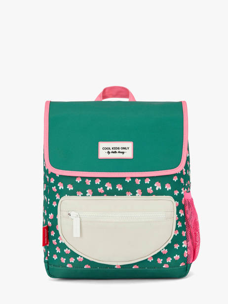 Backpack Hello hossy Green cool kids PS25