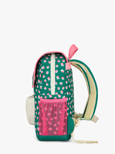 Backpack Hello hossy Green cool kids PS25 other view 2