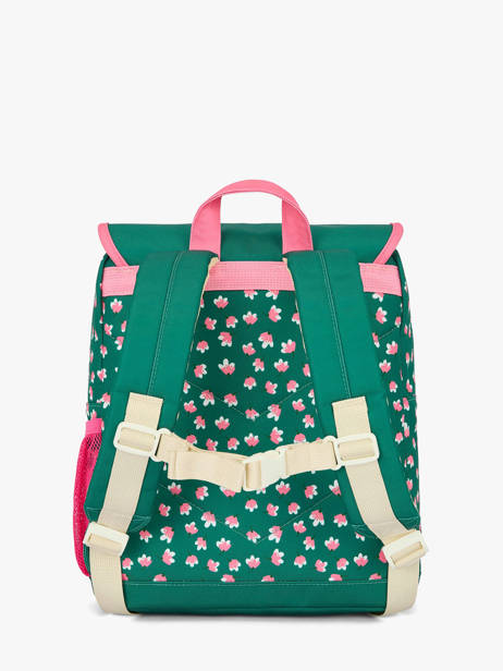 Backpack Hello hossy Green cool kids PS25 other view 4