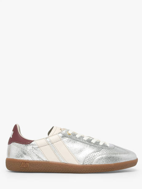 Sneakers En Cuir Caval Argent women BAPULS2G