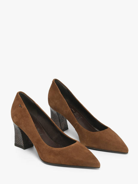 Escarpins En Cuir En Cuir Tamaris Marron women 43 vue secondaire 1