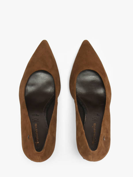 Escarpins En Cuir En Cuir Tamaris Marron women 43 vue secondaire 3