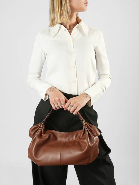 Shoulder Bag Studio Leather Gerard darel Brown studio Y457 other view 1